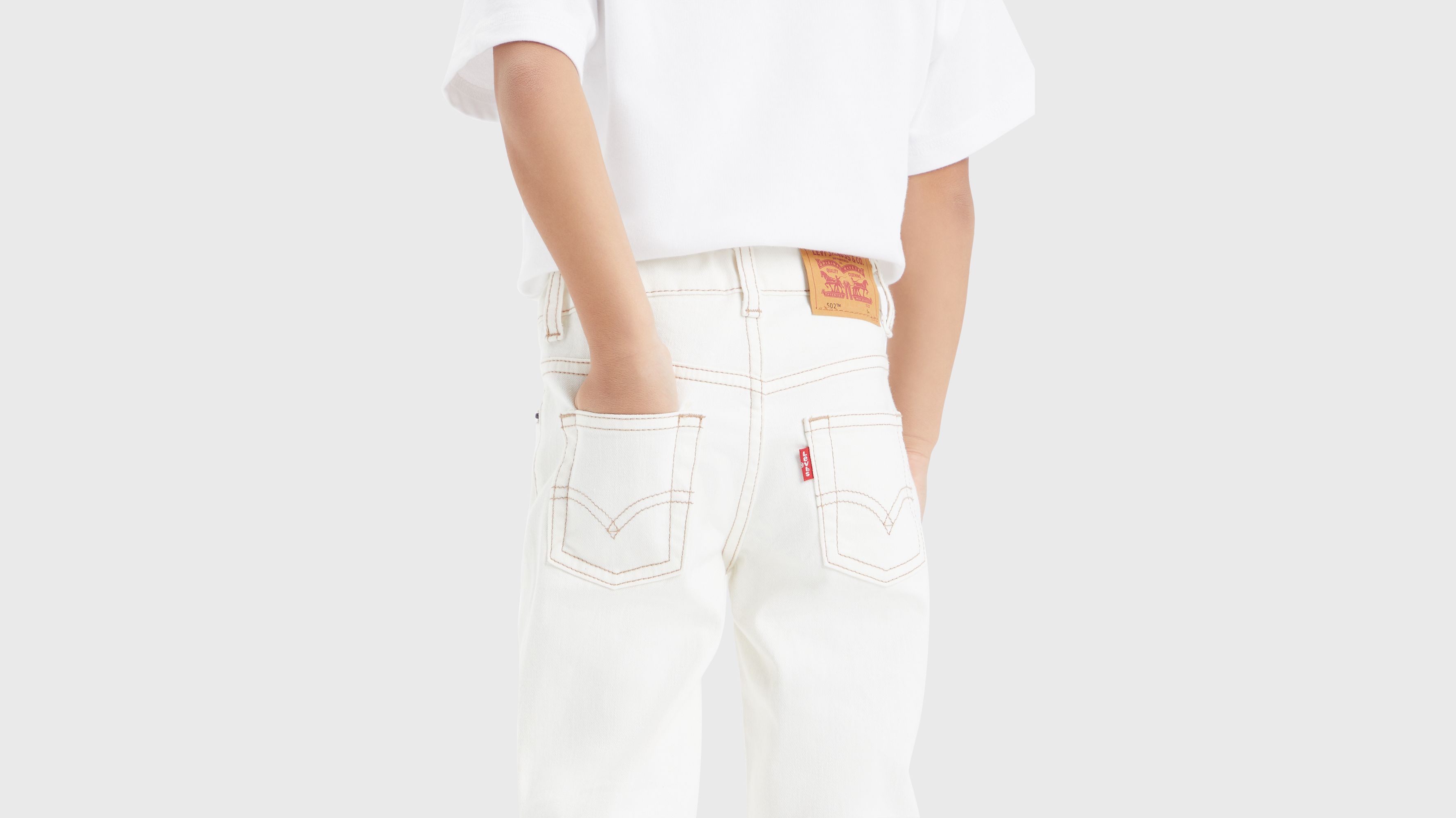 Enfant jean 502™ Taper Colored - Natural - Blanc