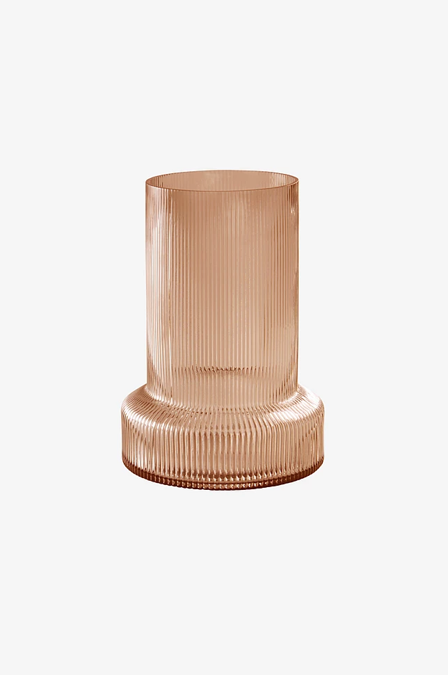 ATTICUS glassvase - høyde 28,5 cm