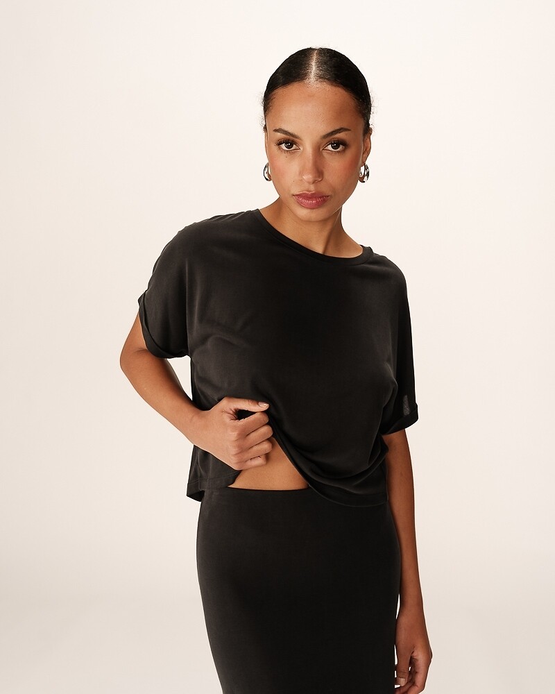 GRACE & MILA<br>Camiseta oversized em modal PARMA