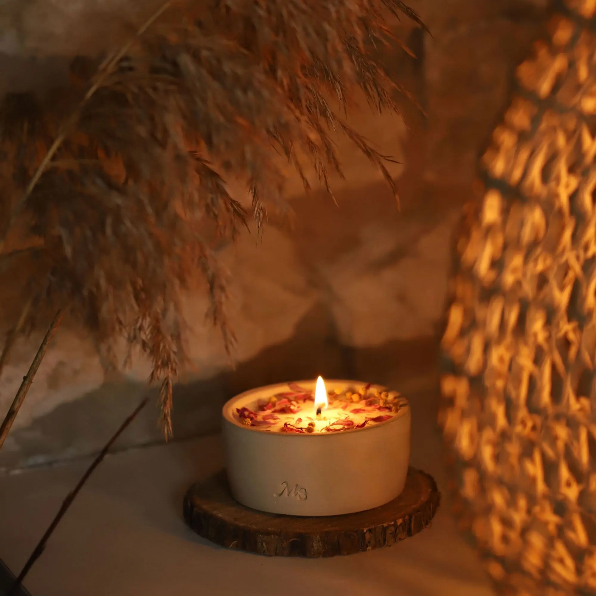 Maison Séjour - Frangipanier-Jasmin Bougie fleurie et parfumée- Nouveautés