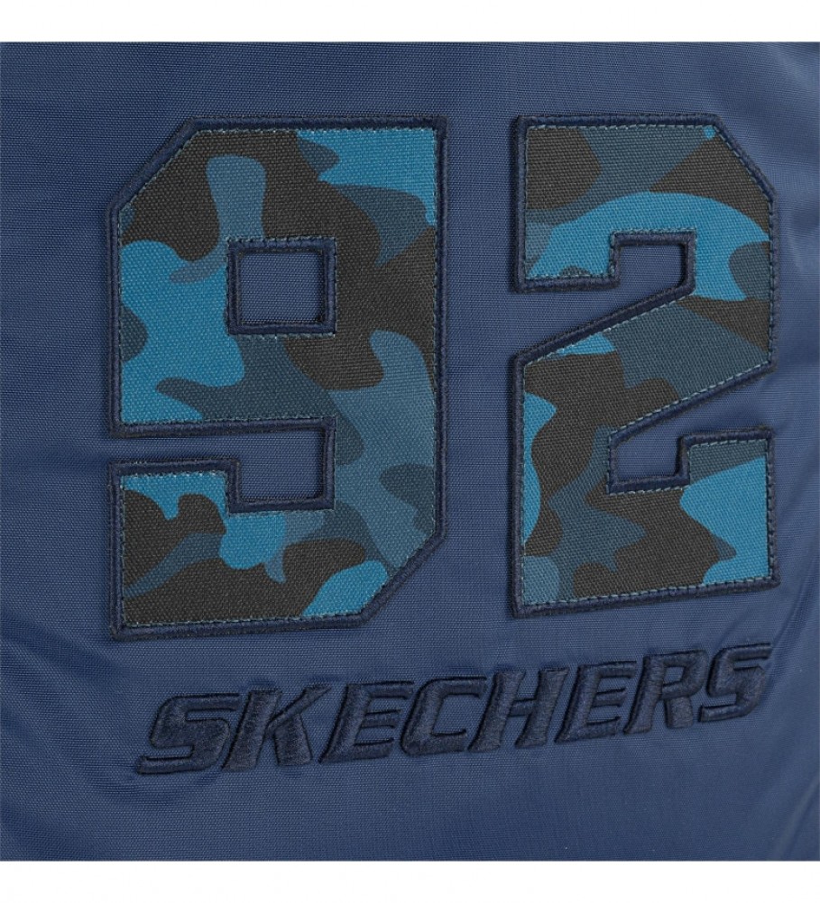 Skechers Mochila escolar S988 azul -31x42,5x16 cm-