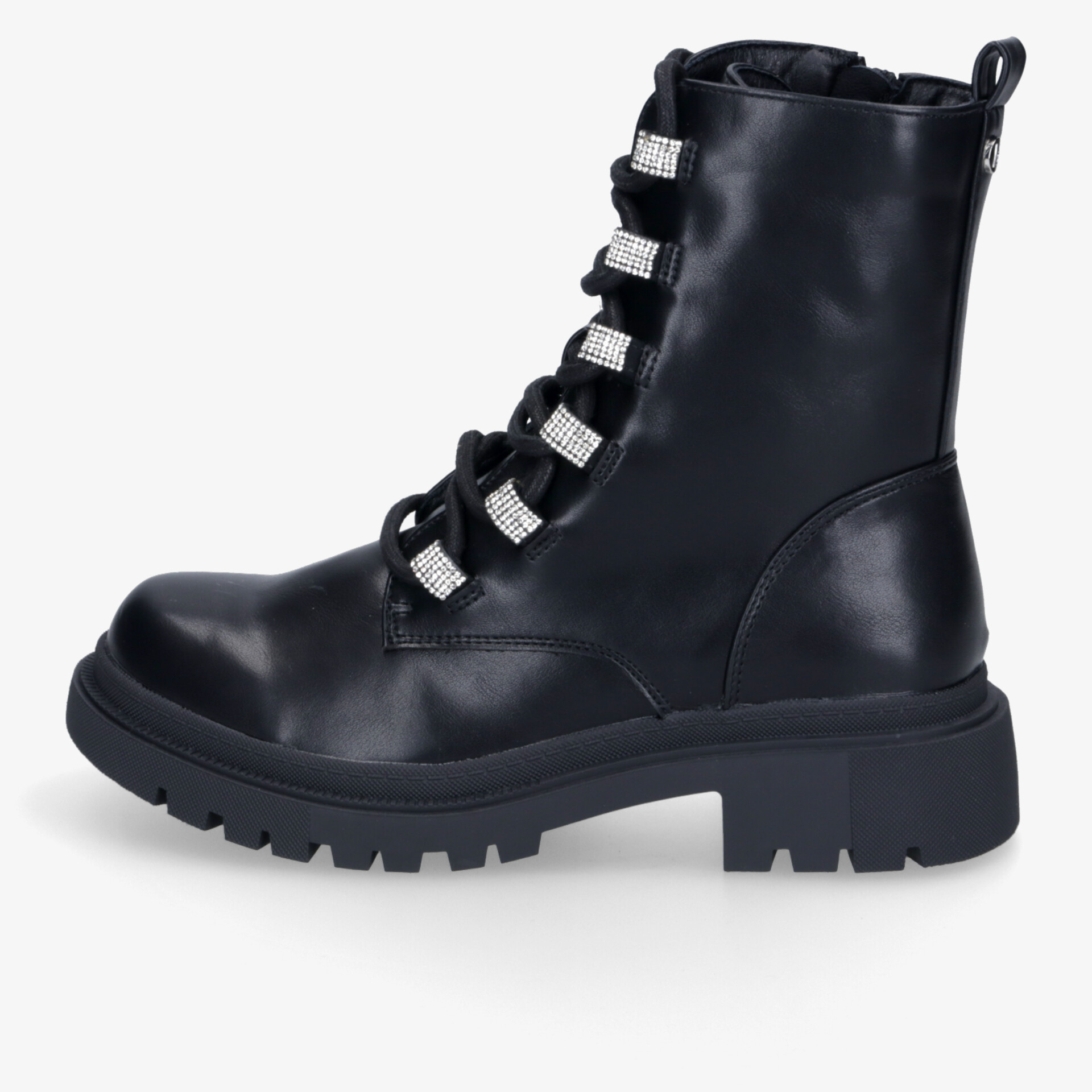 la strada Damen Schnürstiefeletten schwarz