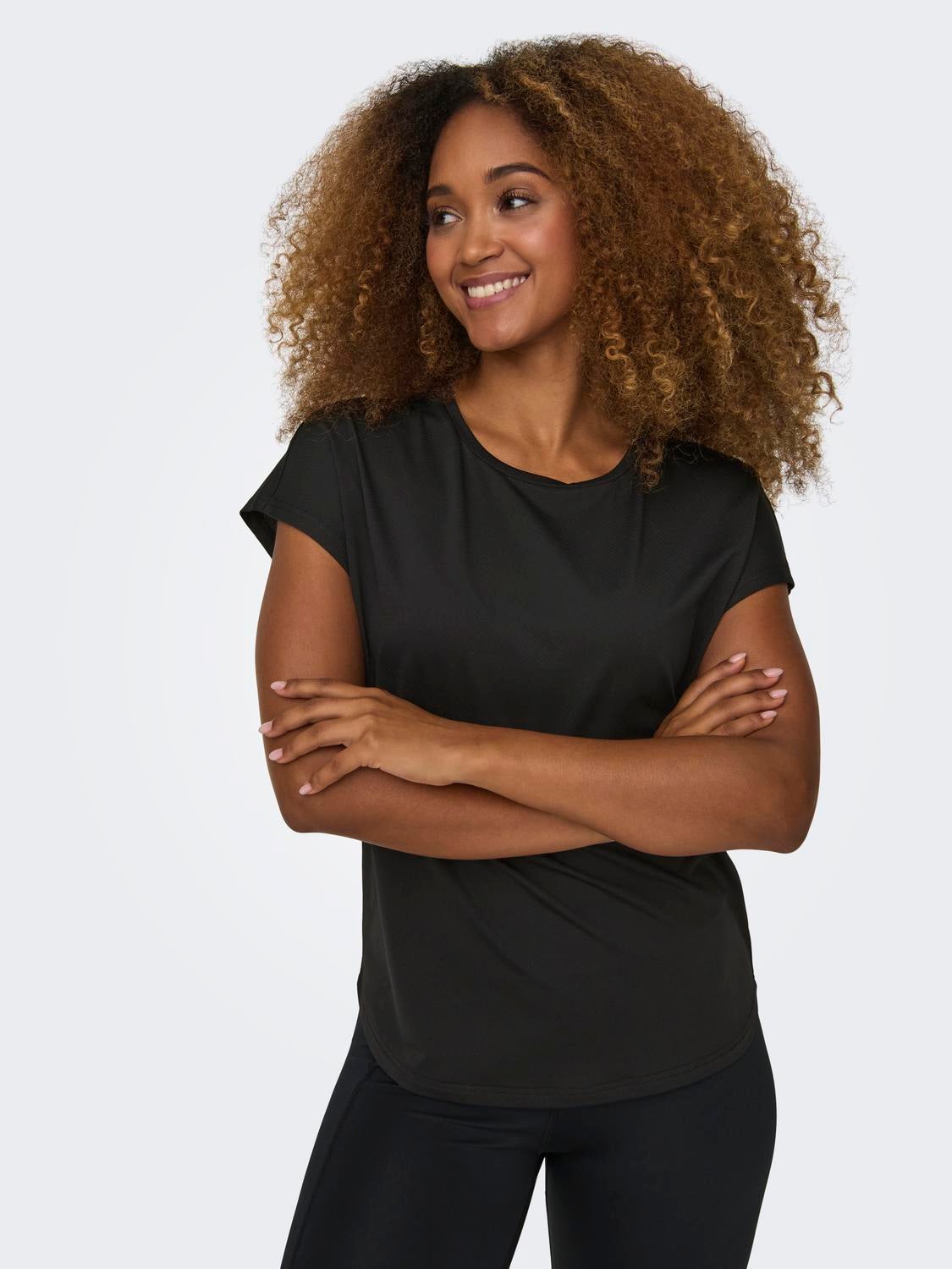 ONPAUB-MILA T-shirt Black