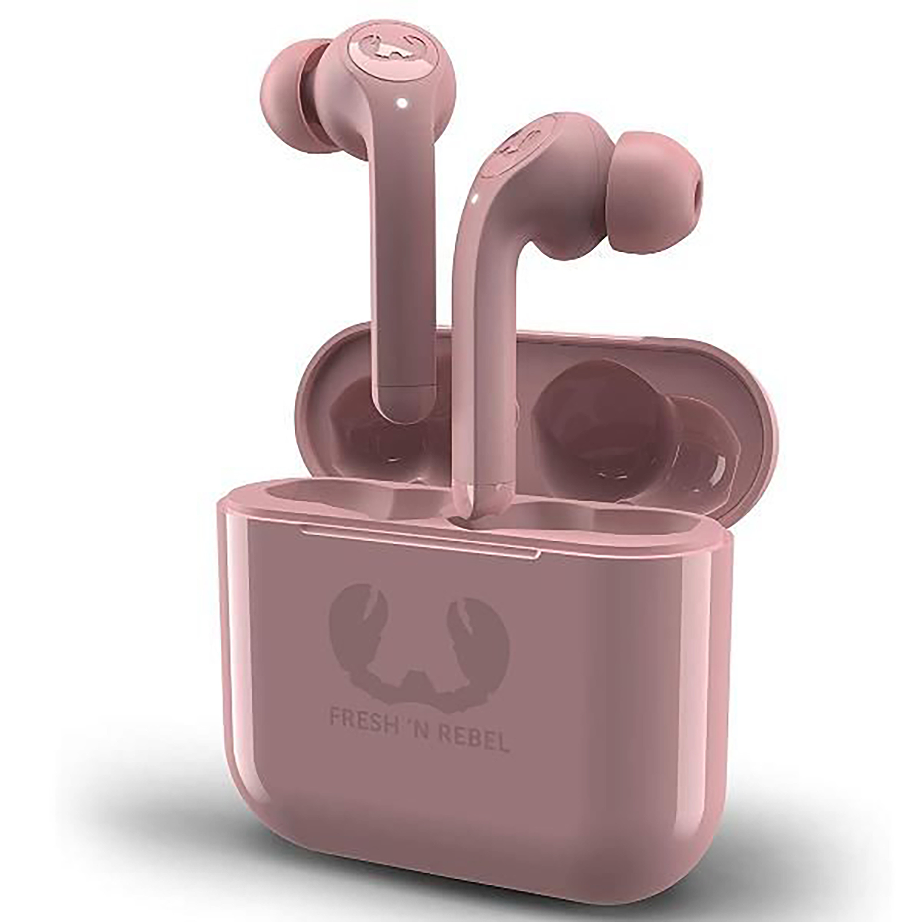 Fones de ouvido sem fio Fresh'n Rebel com pontas auriculares.