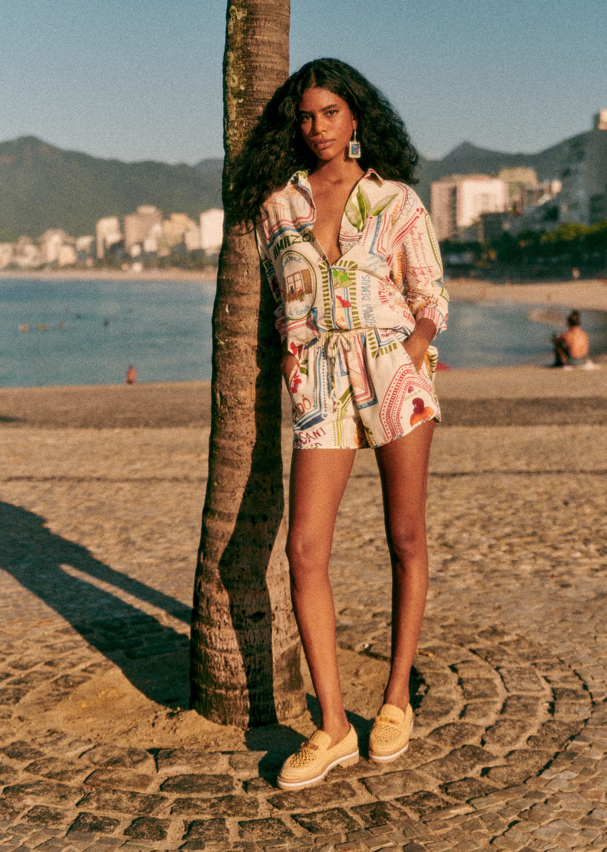 Short Kurt - Sézane x FARM Rio - Paris ama Rio - E-SHOP/JUPES & SHORTS 5905663
