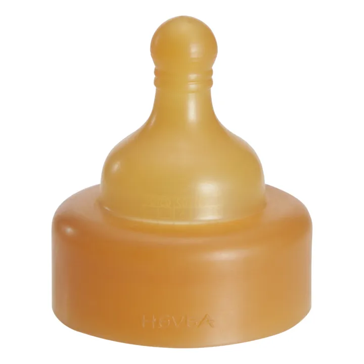Hevea Tétine pour biberon à col large - Débit moyen