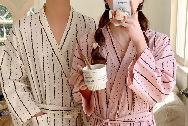 Sadelle - Pyjamajas met patroon en bijpassende print voor koppels
