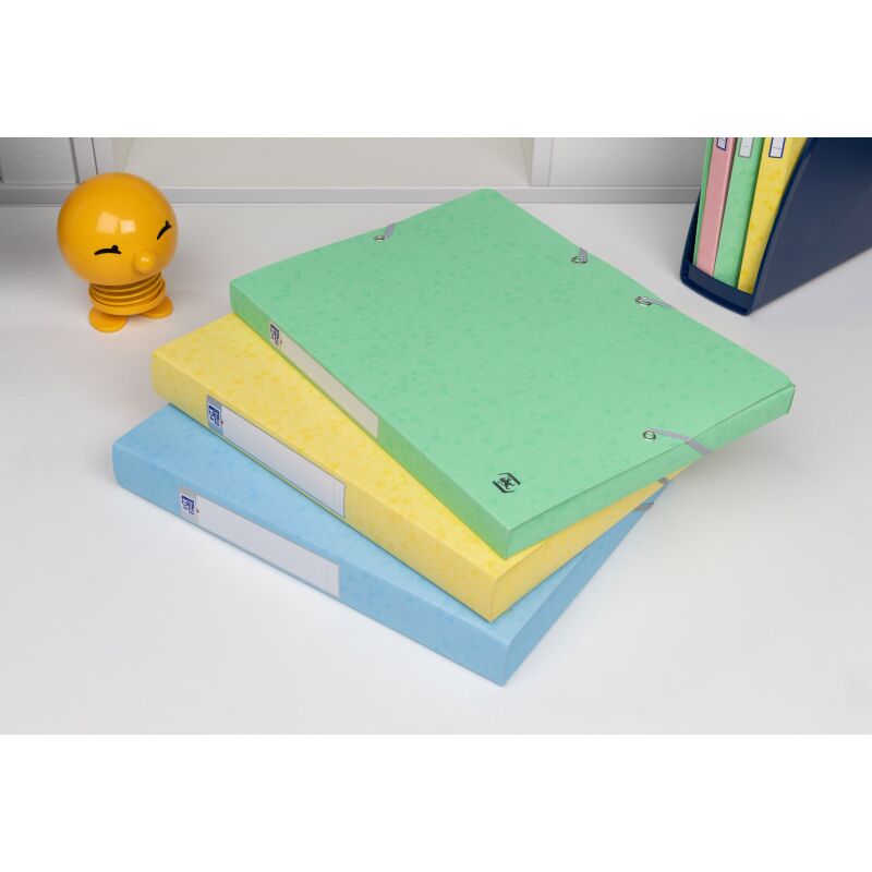 Boite Oxford Top File + 24X32 D40 Assorti Pastel