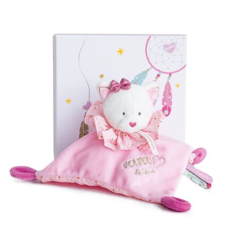 Doudou Attrape Rêve Chat 20cm - DOUDOU ET COMPAGNIE