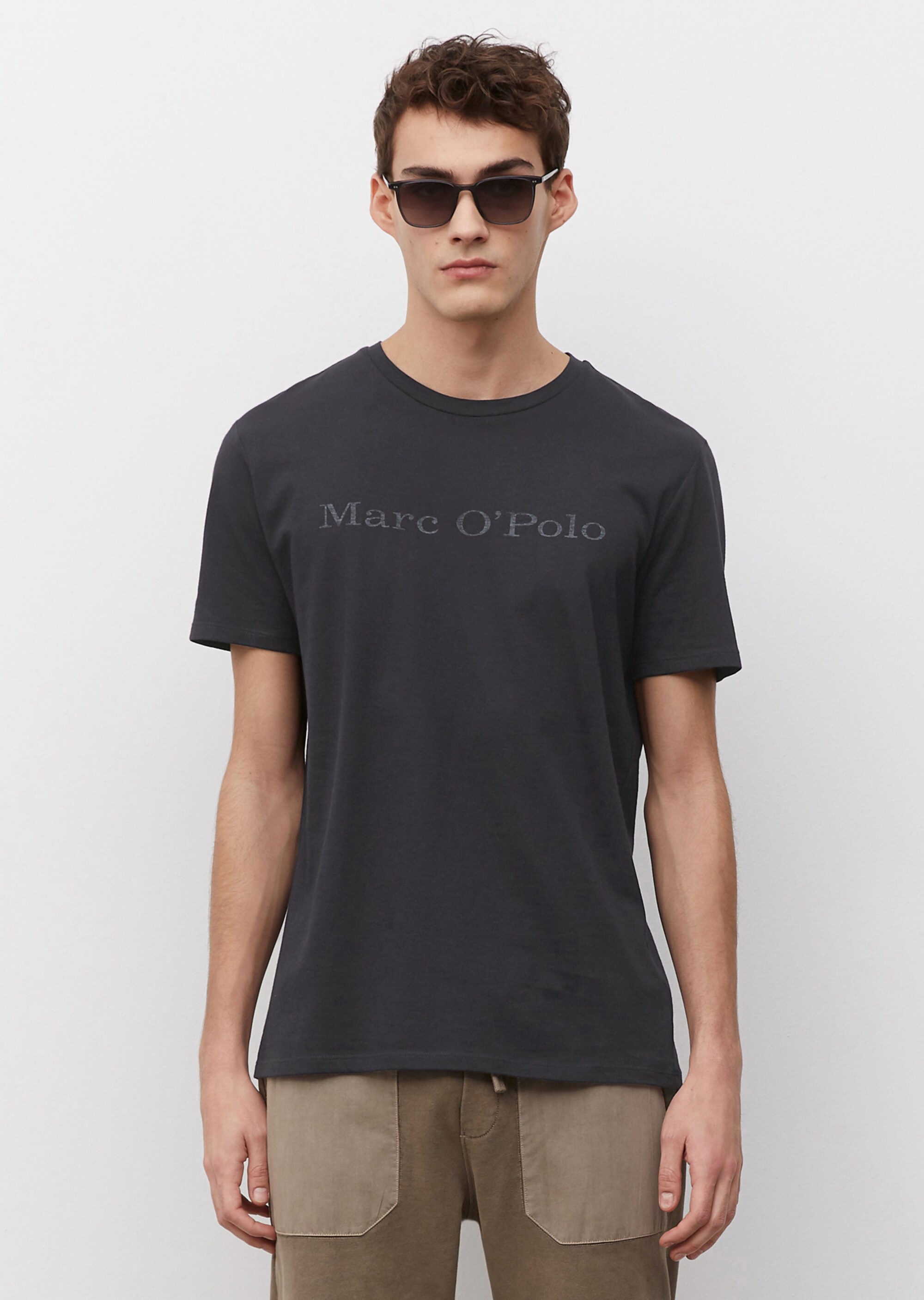 Logo-T-Shirt regular aus reinem Organic Cotton