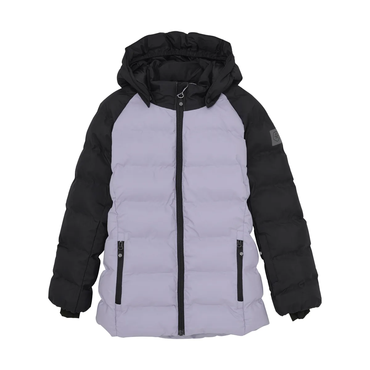 Color Kids Ski Jacket - Quilt- Contrast Languid Lavender