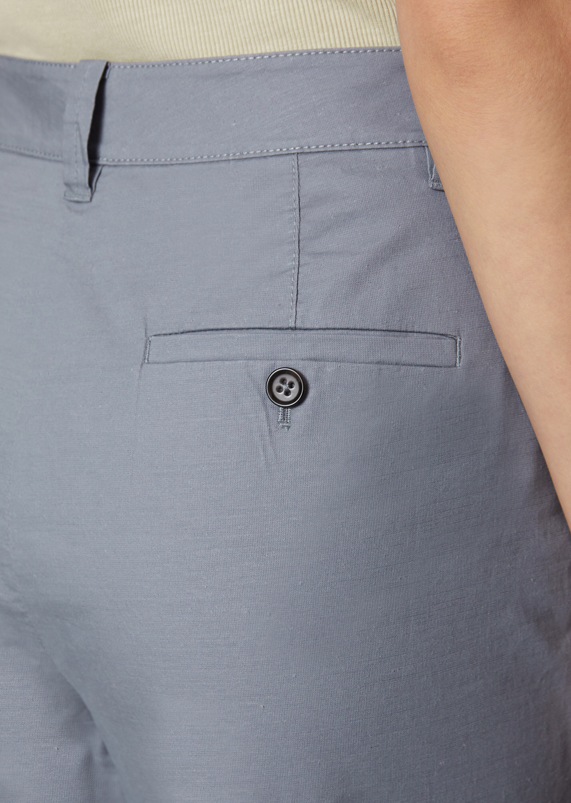 Chino Modell RIMKA taperedaus Organic-Cotton-Hanf-Mix