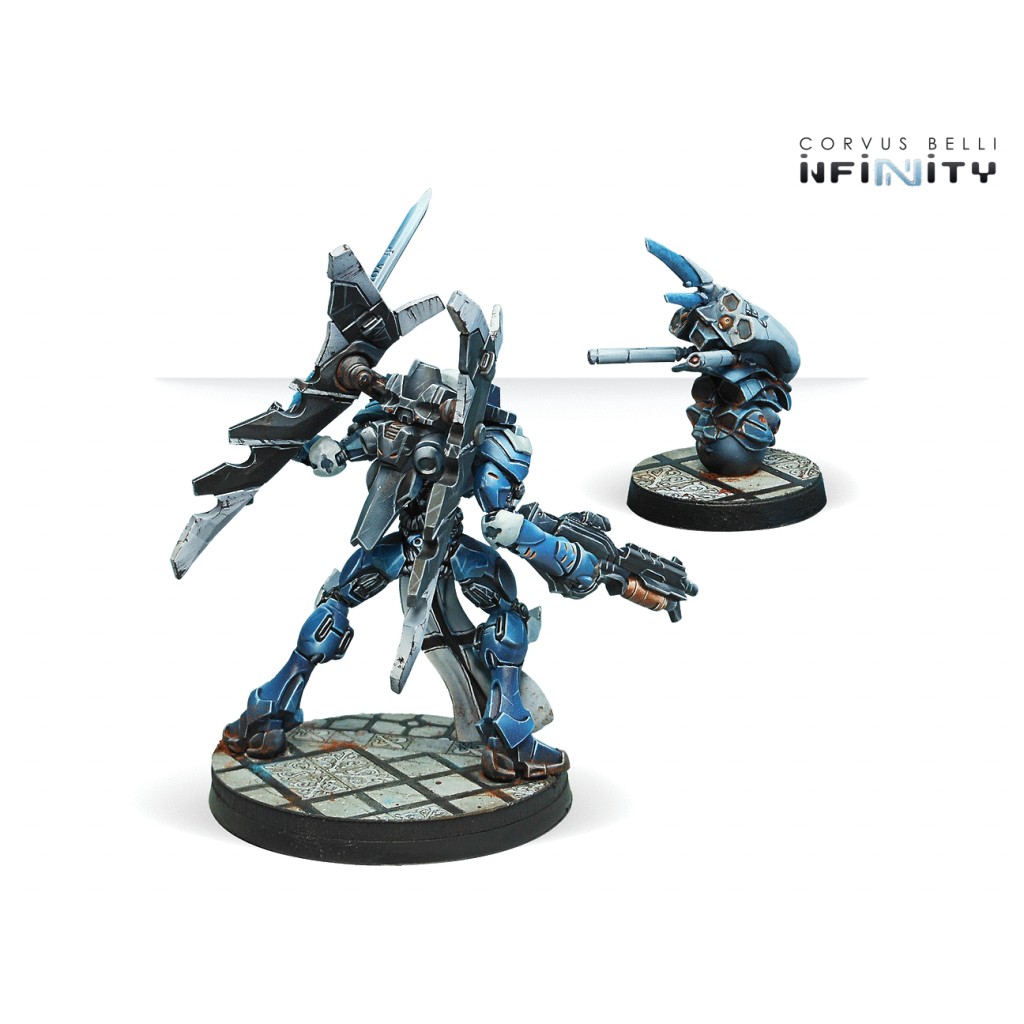 Infinity - PanOceania - Seraphs Military Order Armored Cavalry (Spitfire)