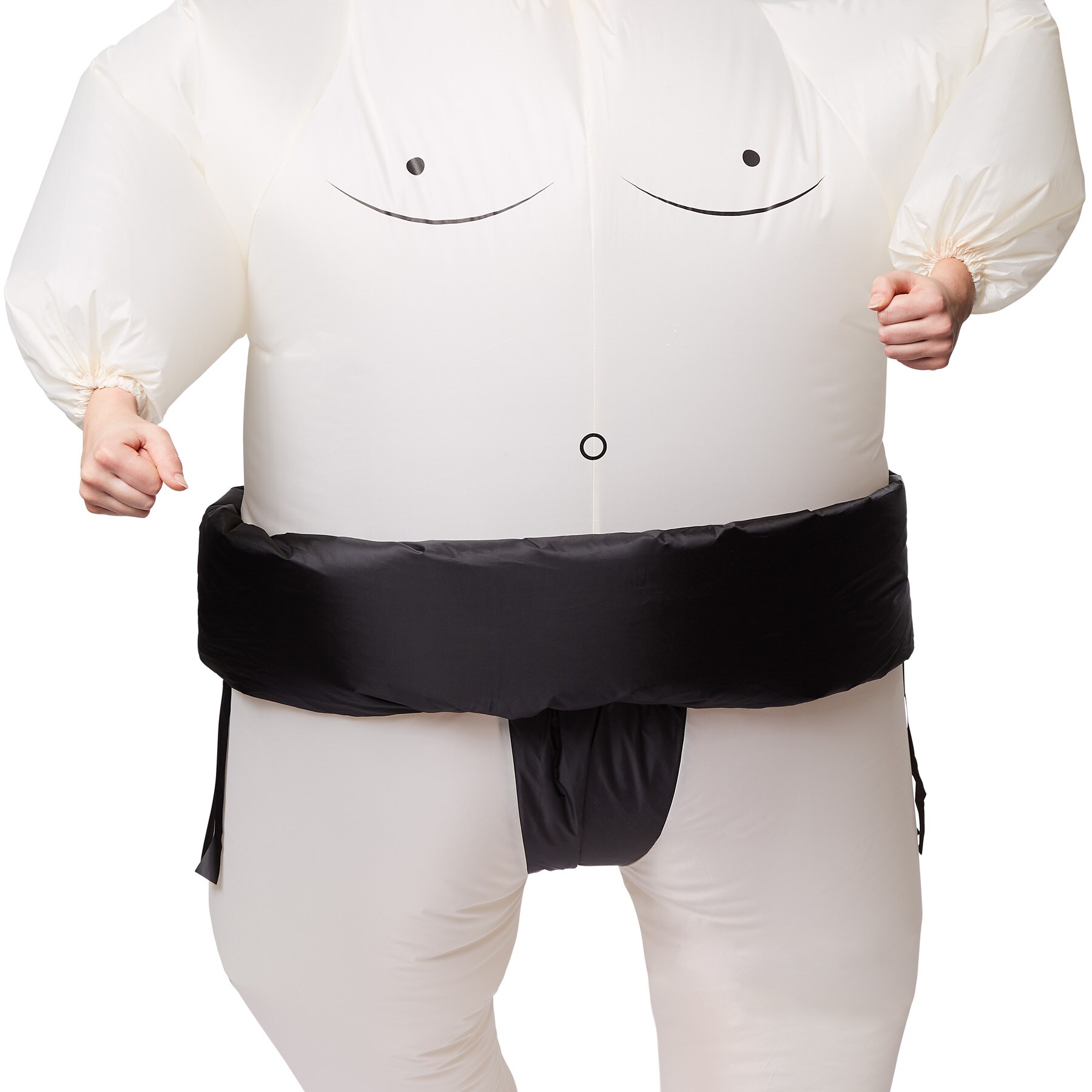 tectake® Selbstaufblasbares Kostüm Sumo-Ringer