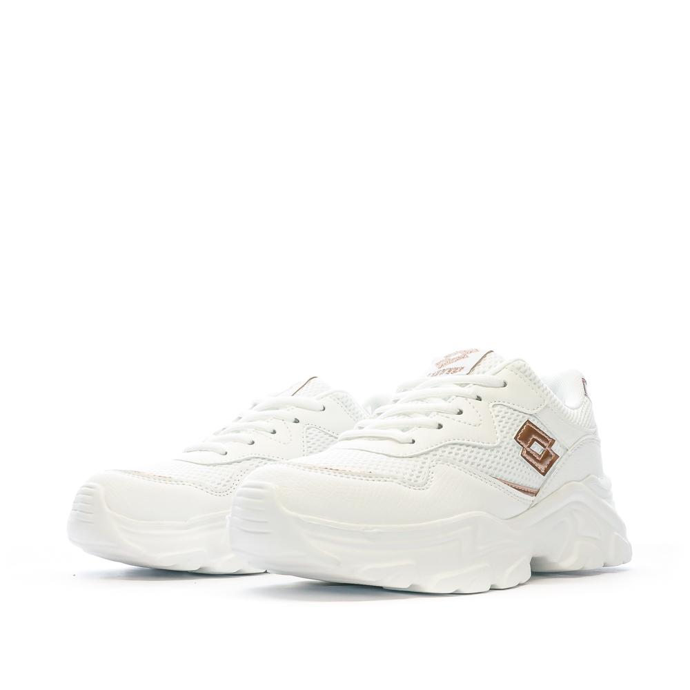 Lotto Baskets Blanches Femme Lotto Twenty 7