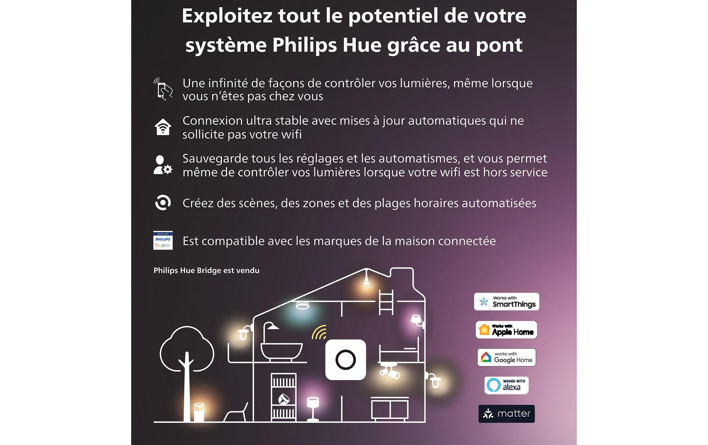 Philips Hue IP-Überwachungskamera »Secure Flutlichtkamera« , inkl. Anwesenheitssimulation