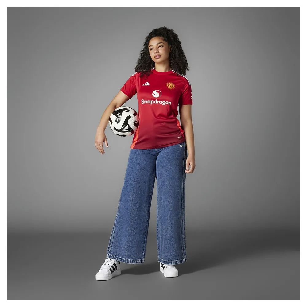 adidas Manchester United 24/25 Heim Damen T-Shirt mit kurzen Ärmeln