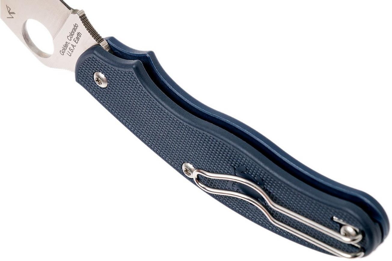 Spyderco UK Penknife S110V Dark Blue C94DBL zakmes