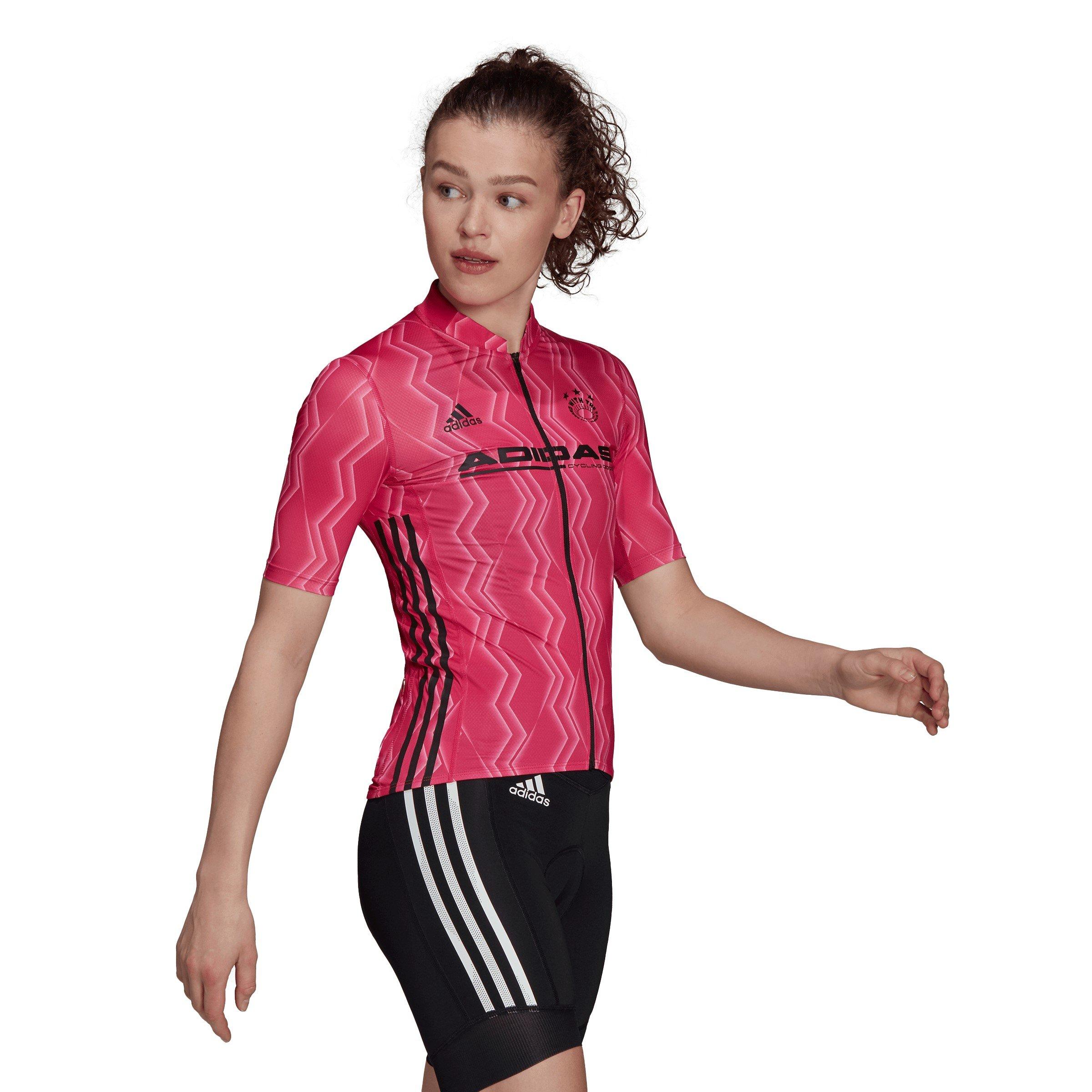 adidas The Short Sleeve Cycling Graphic Shirt Womens