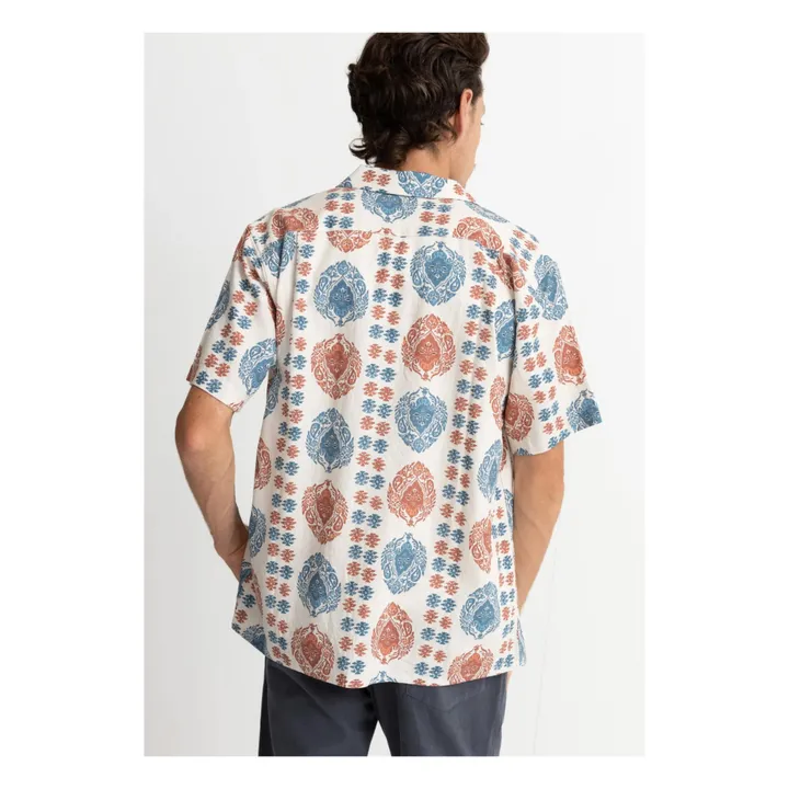 Rhythm Chemisette Valley Stripe Lin | Ecru