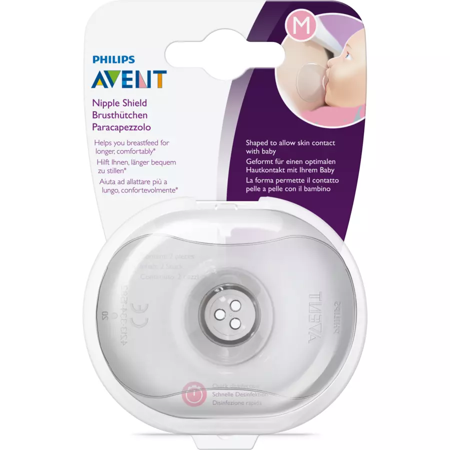 Philips Avent Brusthütchen SCF15301 small inklusiv Steribox