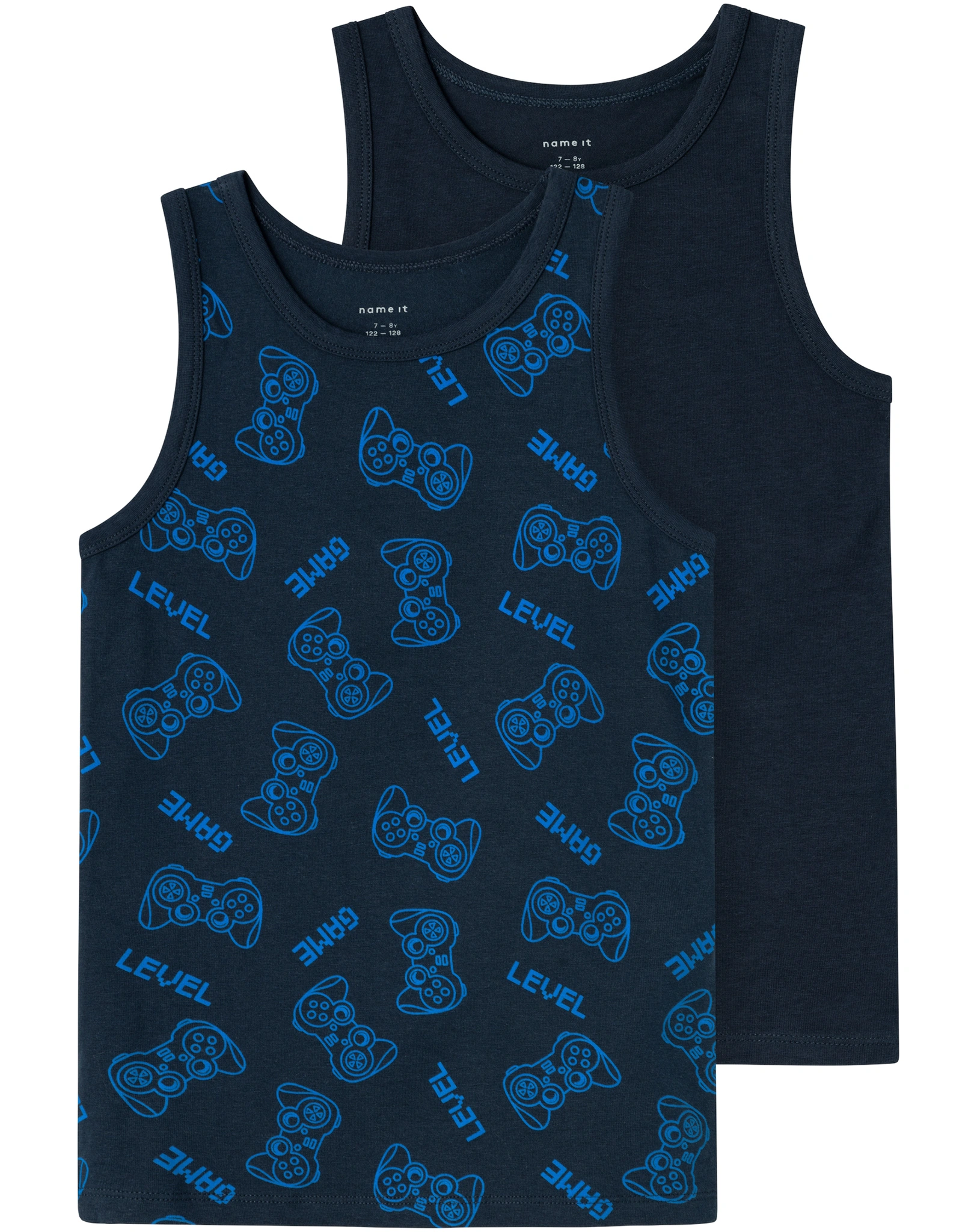 Unterhemd NKMTANK TOP GAMER 2er Pack in dark sapphire