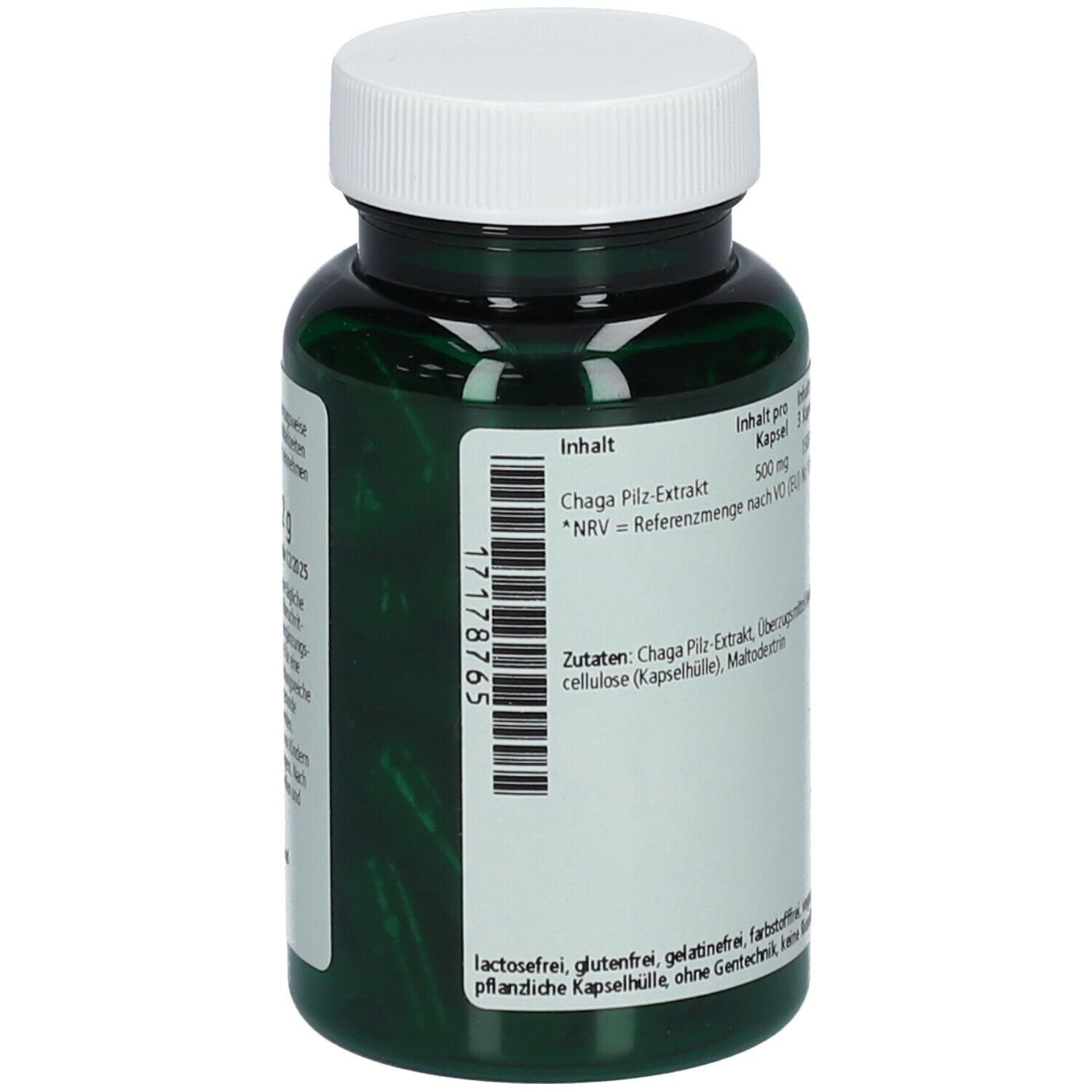 green line NUTRITHEKE Chaga 500 mg Pilzextrakt