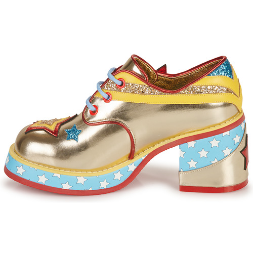 Irregular Choice - AMAZON WARRIOR - Doré / Rouge / Bleu