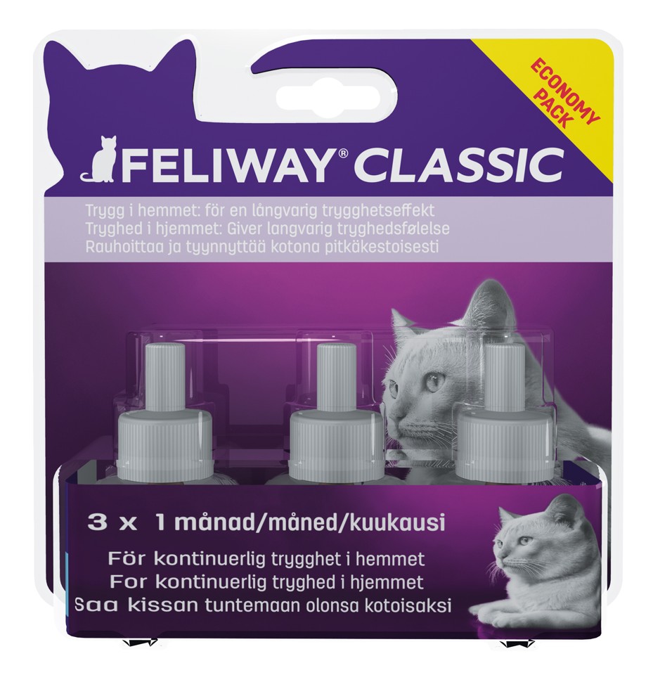 Feliway - Classic refill for diffusor 3 x 48 ml