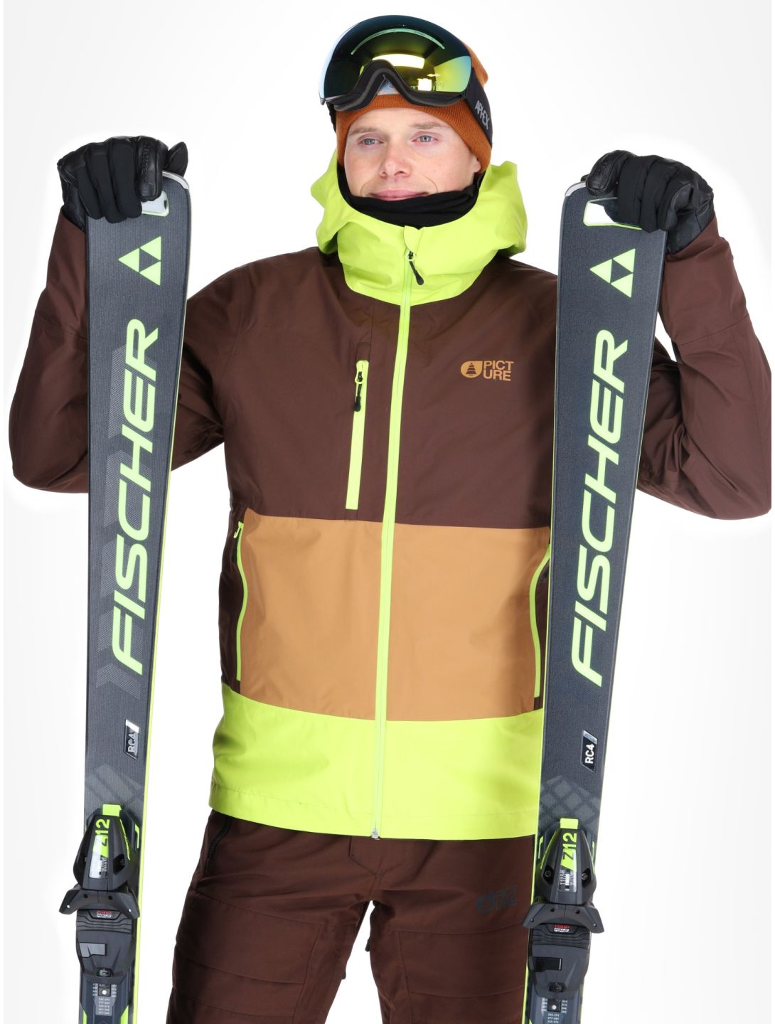 Broader 3L hardshell ski-jas heren
