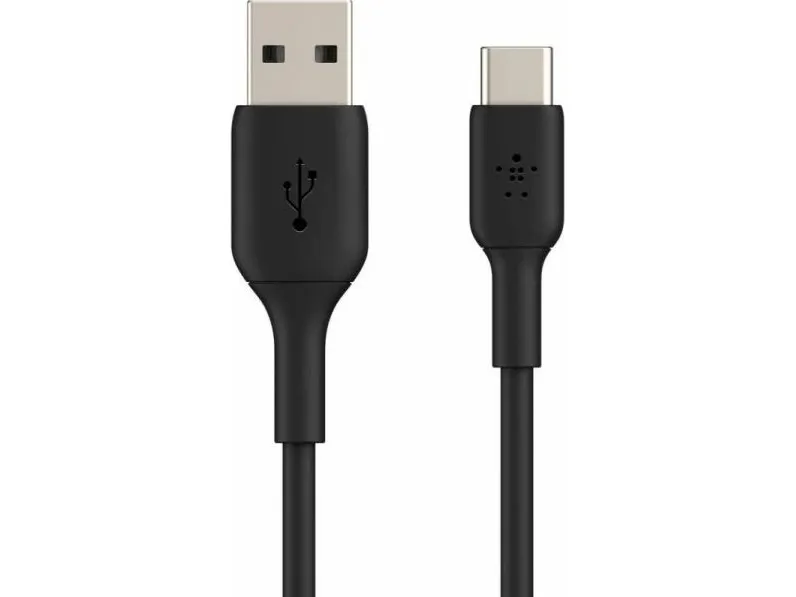 Belkin BoostCharge - USB-kabel - 24 pin USB-C (han) til USB (han) - 2 m - sort