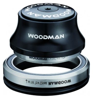 WOODMAN Jeu de Direction Intégré AXIS Z XS SPG 20 Comp Conique 1''1/8 - 1.5'' Noir