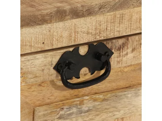 Banc de rangement de chaussures 85x40x45 Bois de manguier