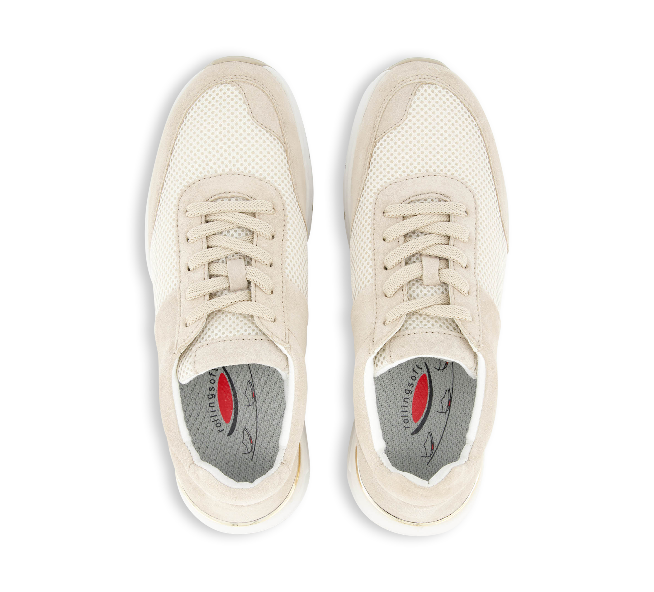 Gabor Rolling Soft - Sneaker low beige/taupe