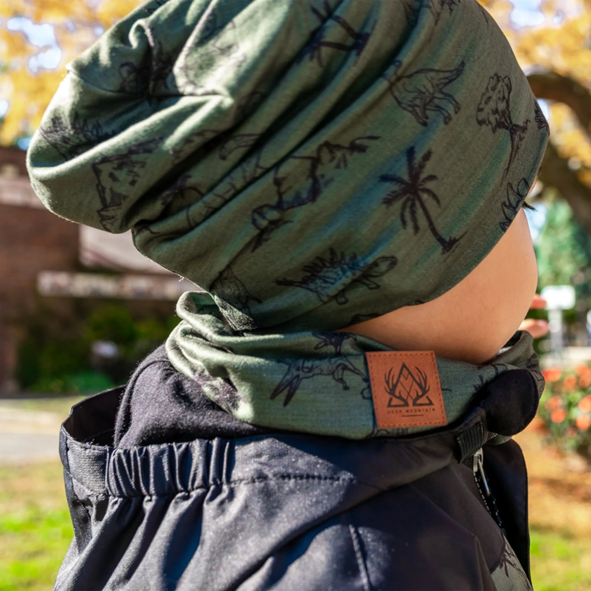 Deer Mountain Tuque Dinos 7-14ans