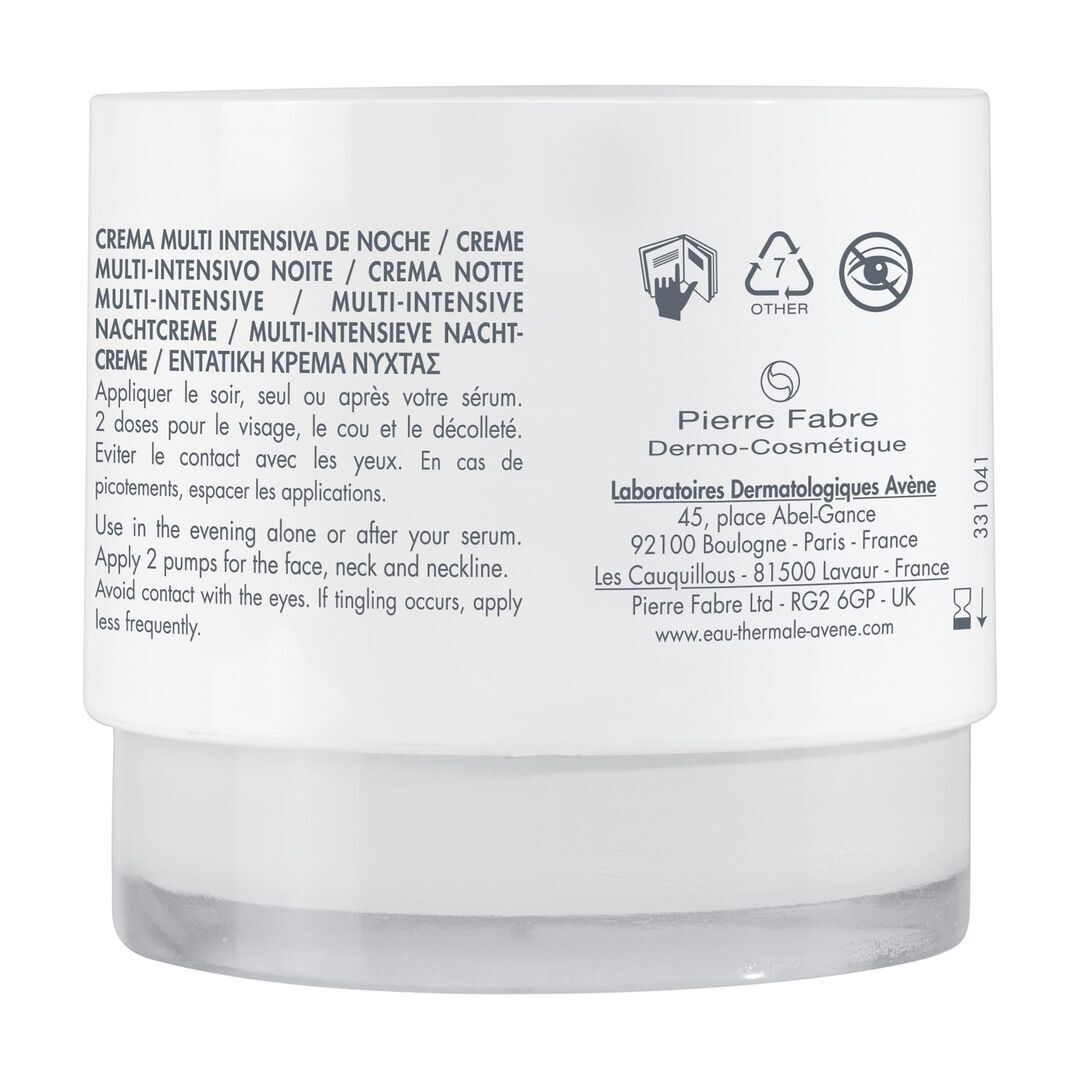 AVENE  Hyaluron Activ B3 Creme de Noite Antienvelhecimento - 40ml