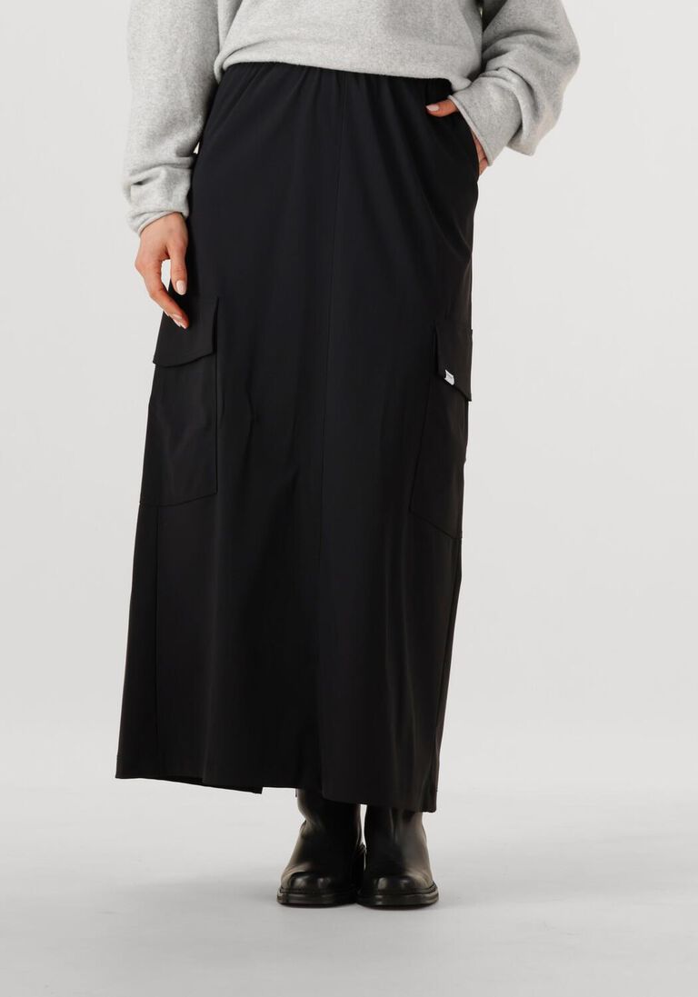 zwarte penn & ink maxirok skirt w25n1636