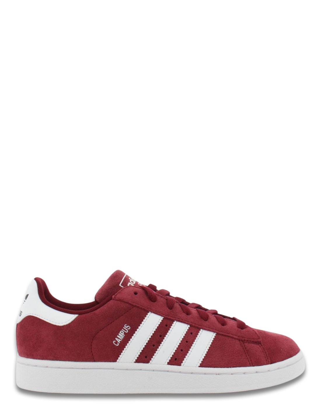 adidas Sneakers Homme Campus 2 Bordeaux Daim