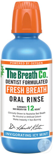 The Breath Co Bain De Bouche Icy Mint Flacon 500ml