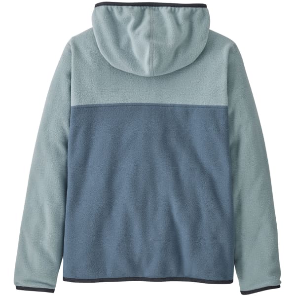 Veste polaire PATAGONIA K'S MICRO D SNAP-T JKT UTILITY BLUE W/THERMAL BLUE