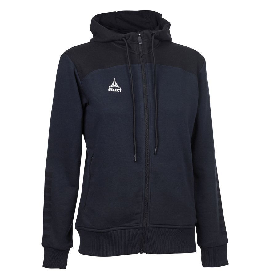 Select Sweat à Capuche Oxford - Bleu Marine/Noir Femme