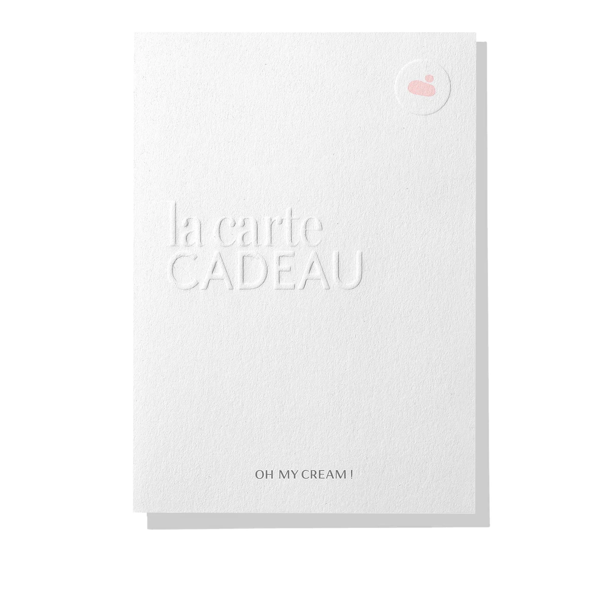 Oh My Cream Carte Cadeau Soin Visage Tata Harper