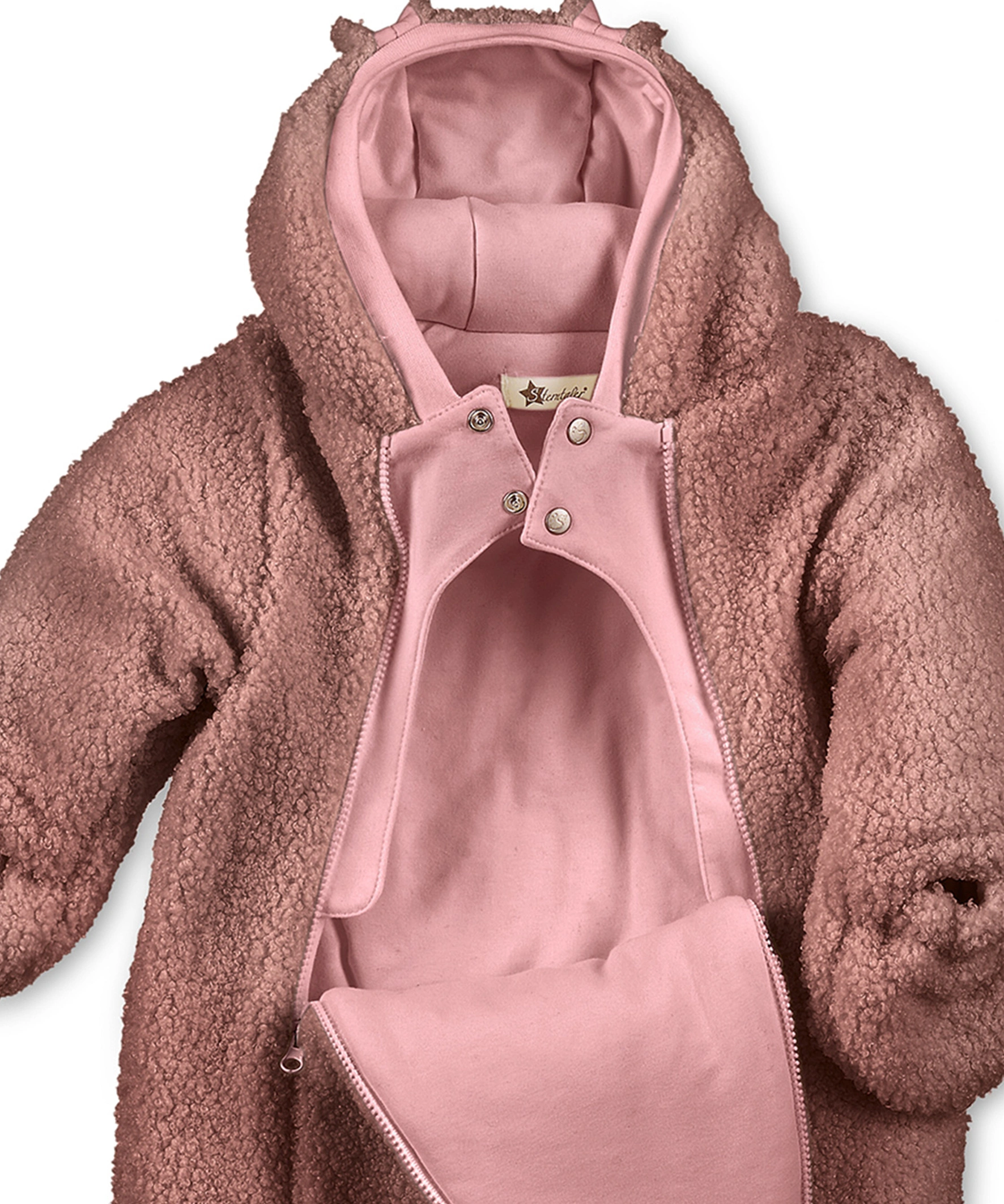 Overall WINTERBÄRCHEN in rosa