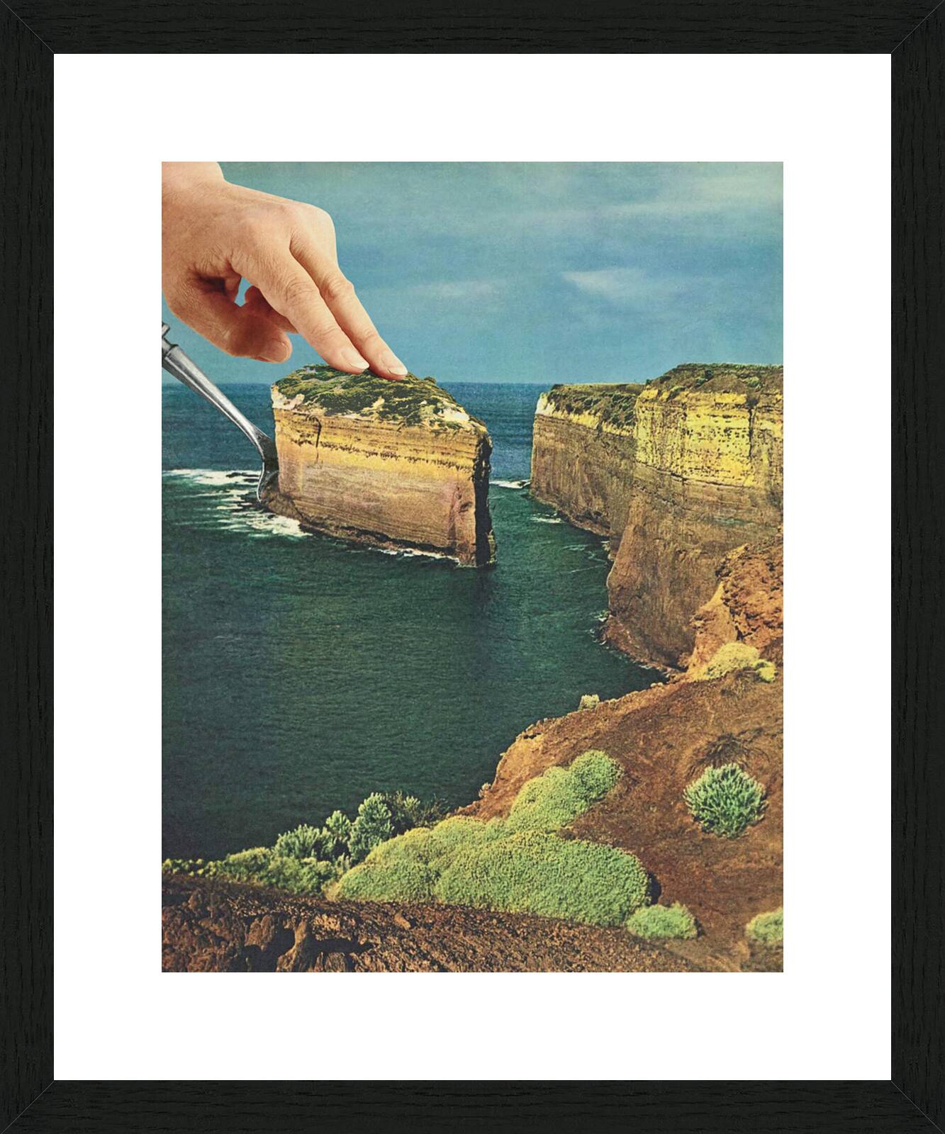 Serving up Cake by the Seaside by Vertigo Artography - Open Edition.