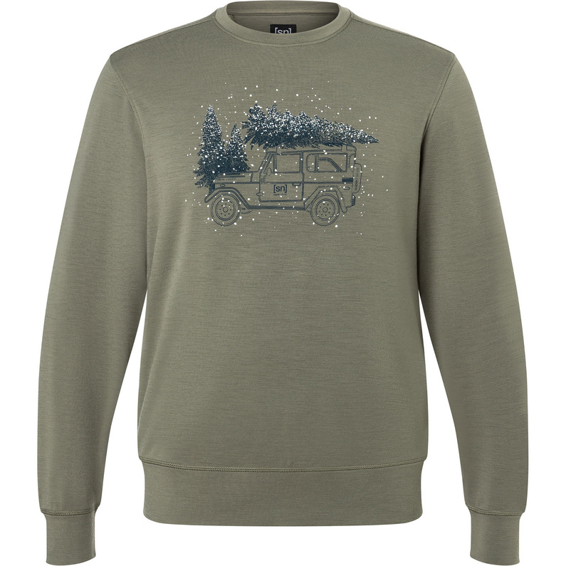 Super.Natural Herren Lantree Crew Pullover