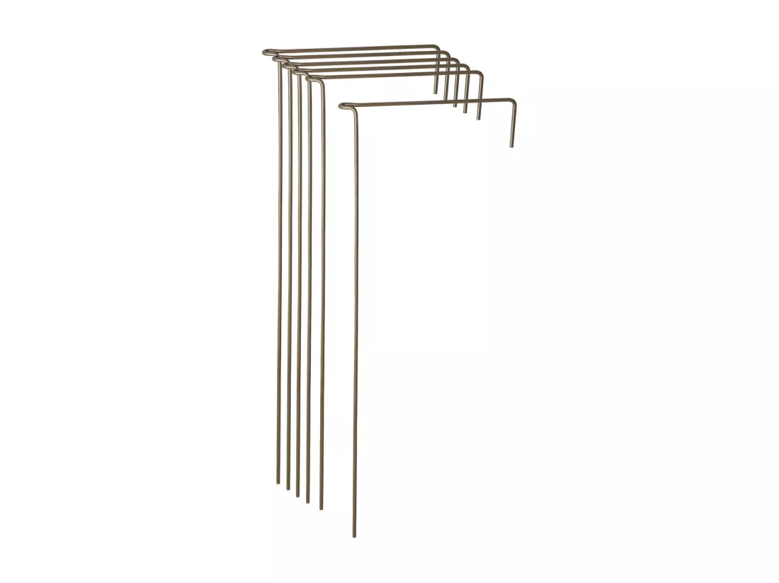 Support à plantes en acier (Lot de 6) 60 cm