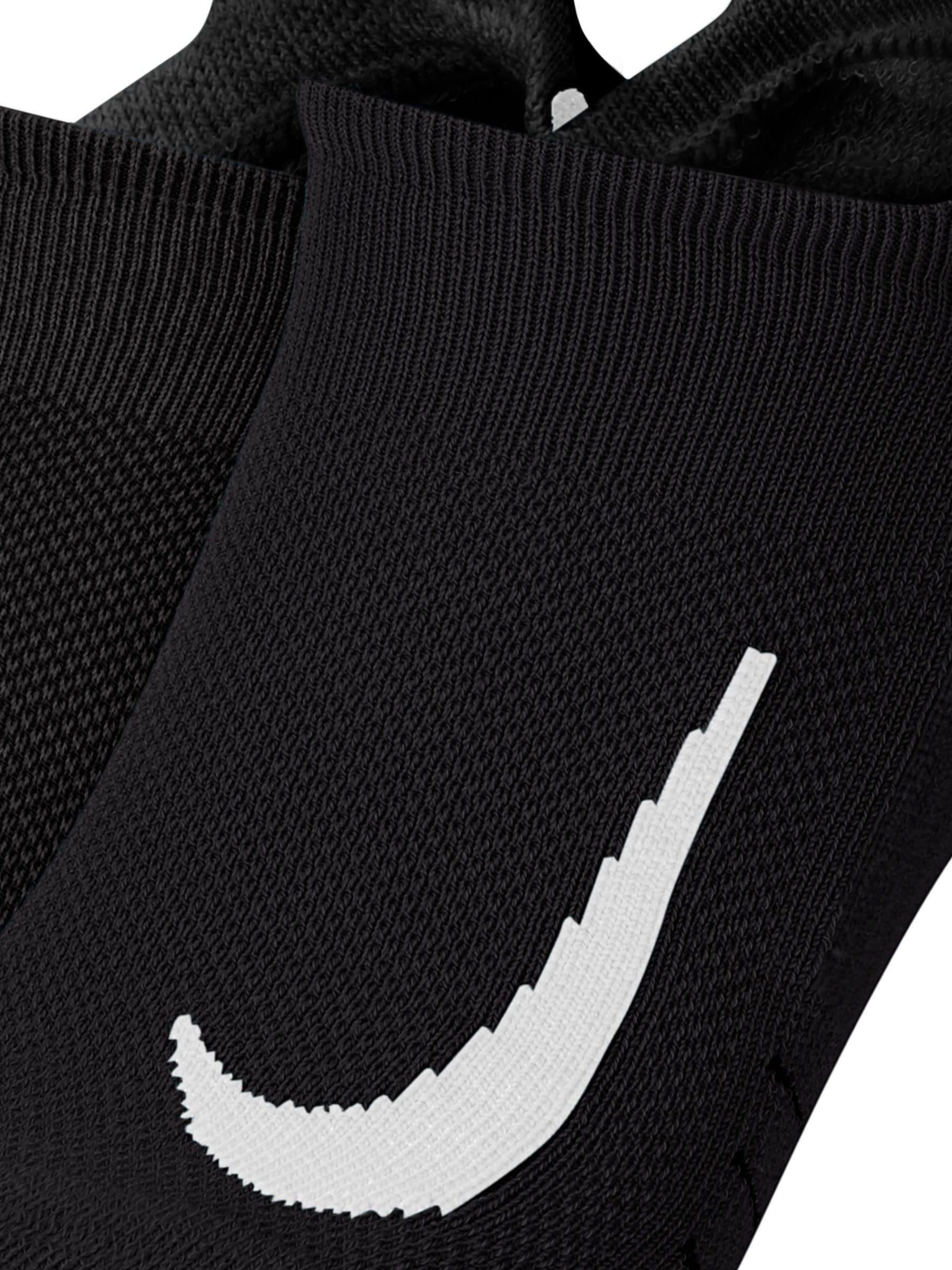 Zwart - Nike - Multiplier - 2 Paar niet-zichtbare hardloopsokken