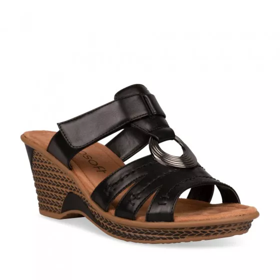 Mules NOIR NEOSOFT FEMME