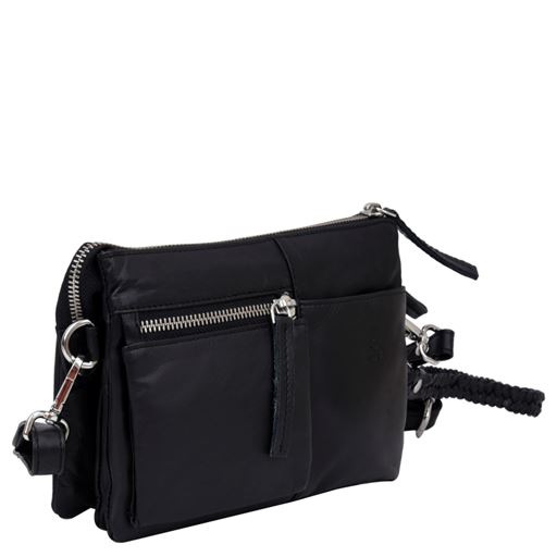 Adax Oxana Amalfi Combi Clutch, Sort