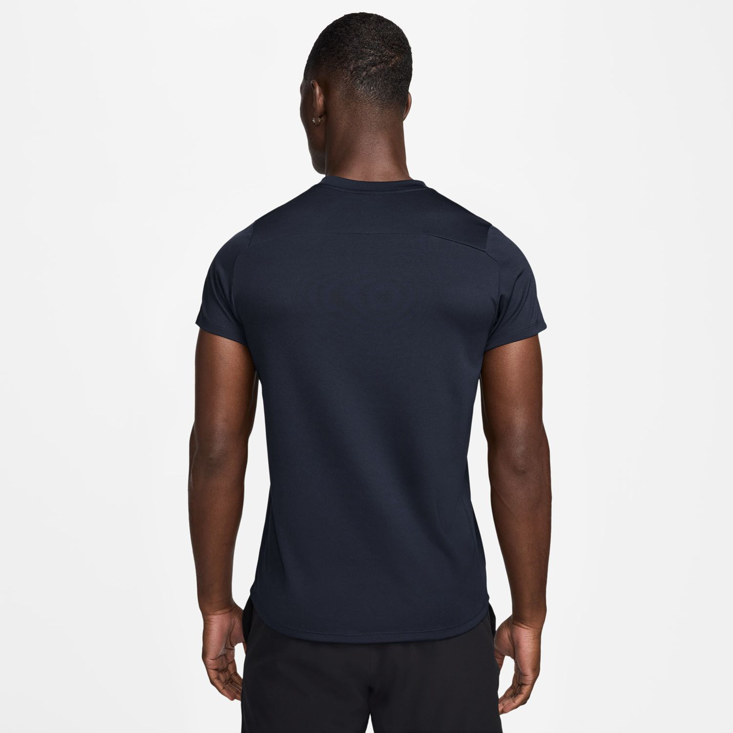 Nike Court Dry Victory T-shirt Hommes - Bleu Foncé , Blanc